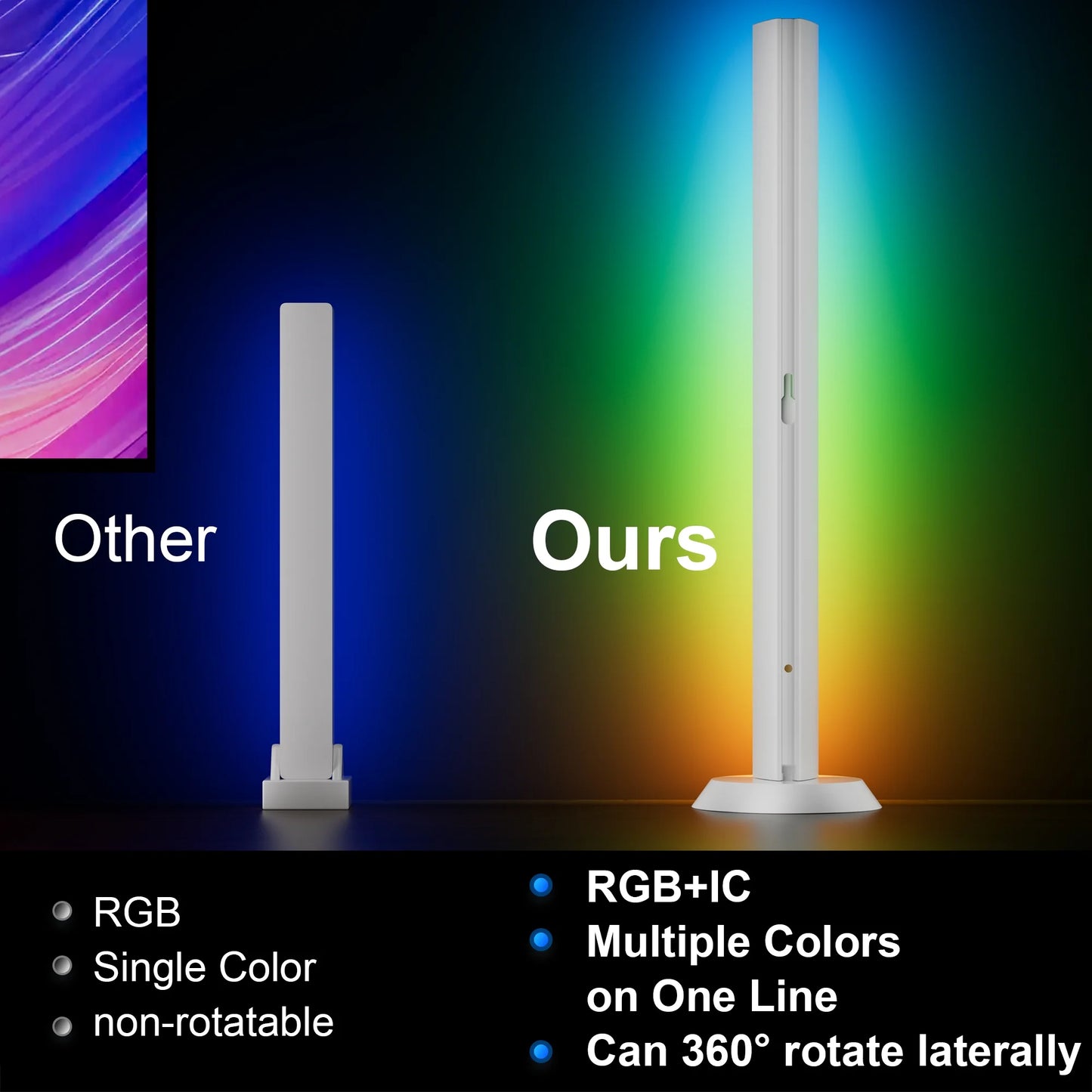 LumaGrid RGB Light Bars (2-Pack) – Transform Your Setup Instantly