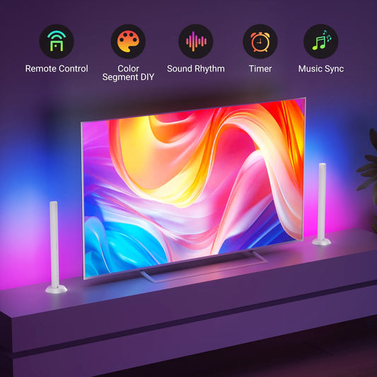 LumaGrid RGB Light Bars (2-Pack) – Transform Your Setup Instantly